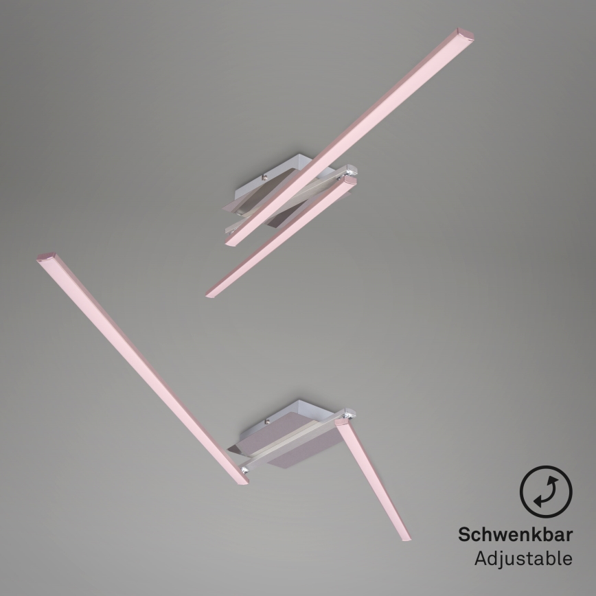 Briloner 3500-018 - Светодиодная припотолочная люстра STAFF 2xLED/6W/230V