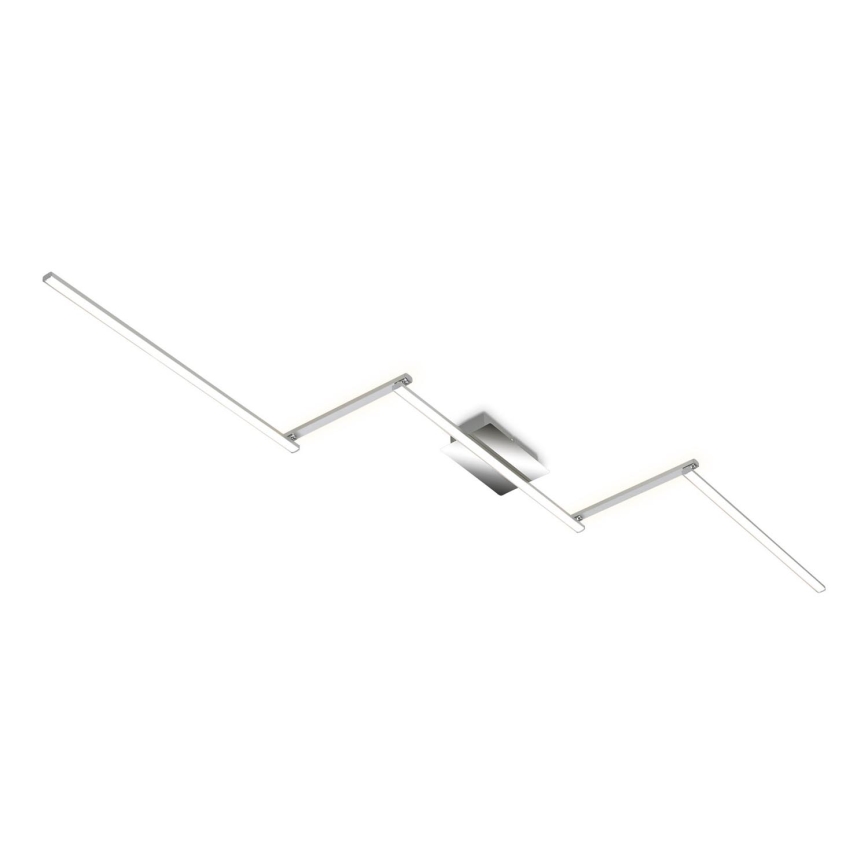 Briloner 3501-018 - Пристельова LED люстра STAFF 5xLED/4,8W/230V матовий хром