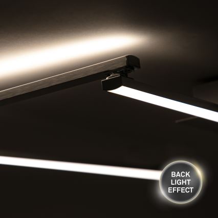 Briloner 3501-018 - Пристельова LED люстра STAFF 5xLED/4,8W/230V матовий хром