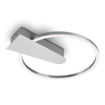 Briloner 3542-018 - Светодиодный потолочный светильник с регулированием яркости NICO LED/12W/230V матовый хром