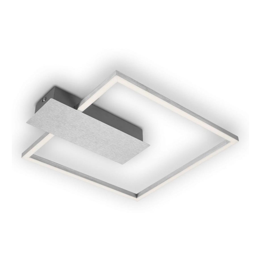 Briloner 3544-018 - Светодиодный потолочный светильник с регулированием яркости NICO LED/12W/230V матовый хром