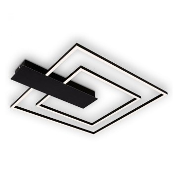 Briloner 3545-015 - Светодиодный потолочный светильник с регулированием яркости NICO LED/25W/230V черный