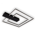 Briloner 3545-015 - Світлодіодний стельовий світильник з регулюванням яскравості NICO LED/25W/230V чорний