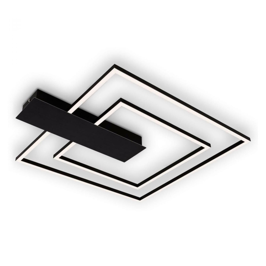 Briloner 3545-015 - Світлодіодний стельовий світильник з регулюванням яскравості NICO LED/25W/230V чорний