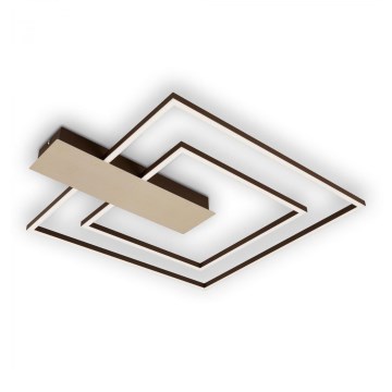 Briloner 3545-017 - Светодиодный потолочный светильник с регулированием яркости NICO LED/25W/230V золотистый