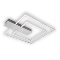 Briloner 3545-018 - Светодиодный потолочный светильник с регулированием яркости NICO LED/25W/230V матовый хром
