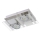 Briloner 3551-022 - Светодиодный потолочный светильник PURISTA 2xLED/5W/230V