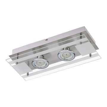 Briloner 3552-022 - Світлодіодний стельовий світильник PURISTA 2xLED/5W/230V