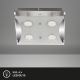 Briloner 3572-048 - Светодиодный потолочный светильник FLASH 4xGU10/3W/230V