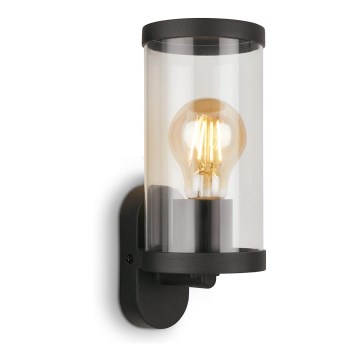 Briloner 3600-015 - Уличный настенный светильник KAIRO 1xE27/12W/230V IP44 черный