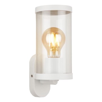 Briloner 3600-016 - Вуличний настінний світильник KAIRO 1xE27/12W/230V IP44 білий