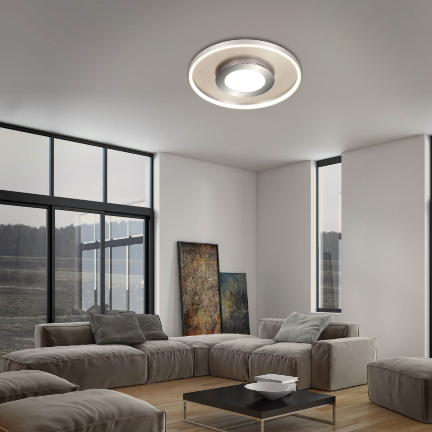 Briloner 3640-012 - Светодиодный потолочный светильник с регулированием яркости LED/25W/230V 2700-6500K + дистанционное управление