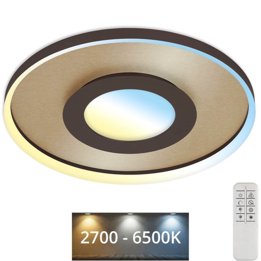 Briloner 3640017 - Светодиодный потолочный светильник с регулированием яркости FRAME LED/25W/230V 2700-6500K + дистанционное управление