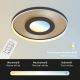Briloner 3640017 - Светодиодный потолочный светильник с регулированием яркости FRAME LED/25W/230V 2700-6500K + дистанционное управление