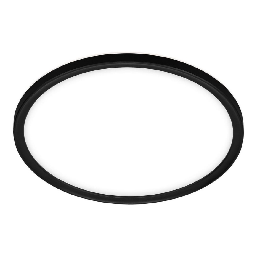 Briloner 3642-415 - Світлодіодний стельовий світильник для ванної кімнати SLIM LED/19W/230V діаметр 29 см IP44 чорний