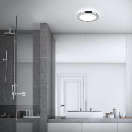 Briloner 3673-018 - Світлодіодний стельовий світильник для ванної кімнати SPLASH LED/28W/230V діаметр 41 см