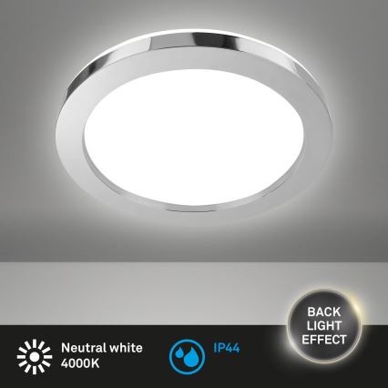 Briloner 3673-018 - Світлодіодний стельовий світильник для ванної кімнати SPLASH LED/28W/230V діаметр 41 см