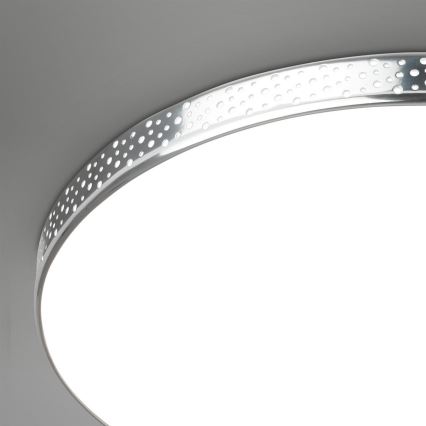 Briloner 3679-018 - LED RGB Стельовий світильник для ванної з регулюванням яскравості MAGA LED/18,5W/230V 3000-6500K діаметр 35,5 см + пульт дистанційного керування