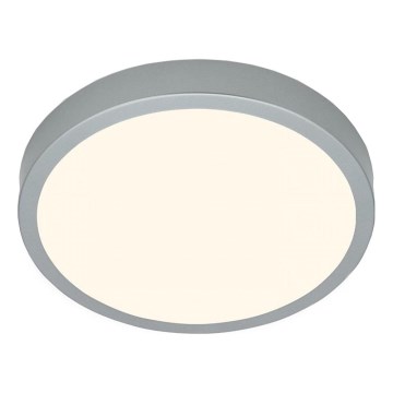 Briloner 3700-014 - Светодиодный потолочный светильник RUNA LED/16W/230V 3000K диаметр 28 см серебристый