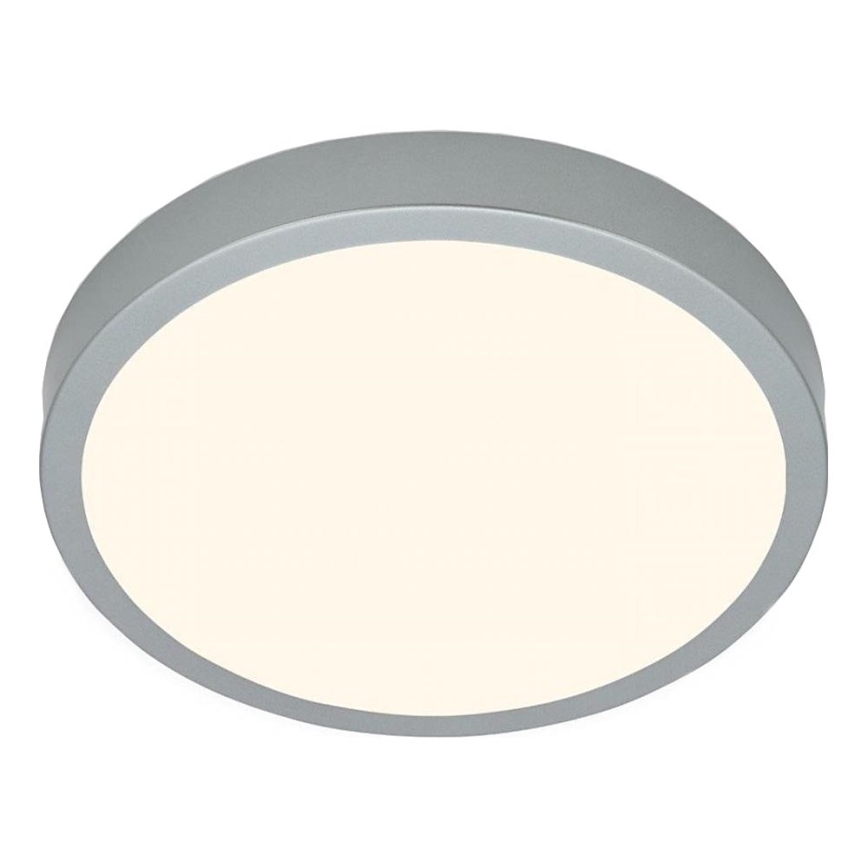 Briloner 3700-014 - Светодиодный потолочный светильник RUNA LED/16W/230V 3000K диаметр 28 см серебристый