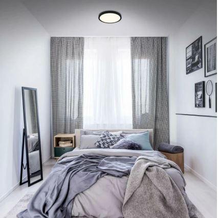 Briloner 3701-015 - Світильник стельовий світлодіодний регульований RUNA LED/18W/230V 2700-6500K + дистанційне керування