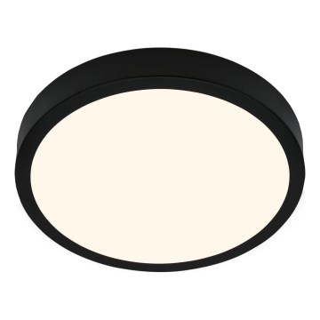 Briloner 3703-015 - Стельовий LED світильник RUNA LED/24W/230V 3000K діаметр 38 см чорний