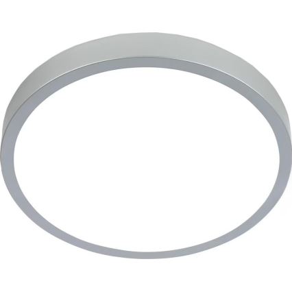 Briloner 3709-014 - Стельовий RGBW-світильник з регулюванням яскравості LED/22W/230V 4000K діаметр 38 см срібний + пульт дистанційного керування