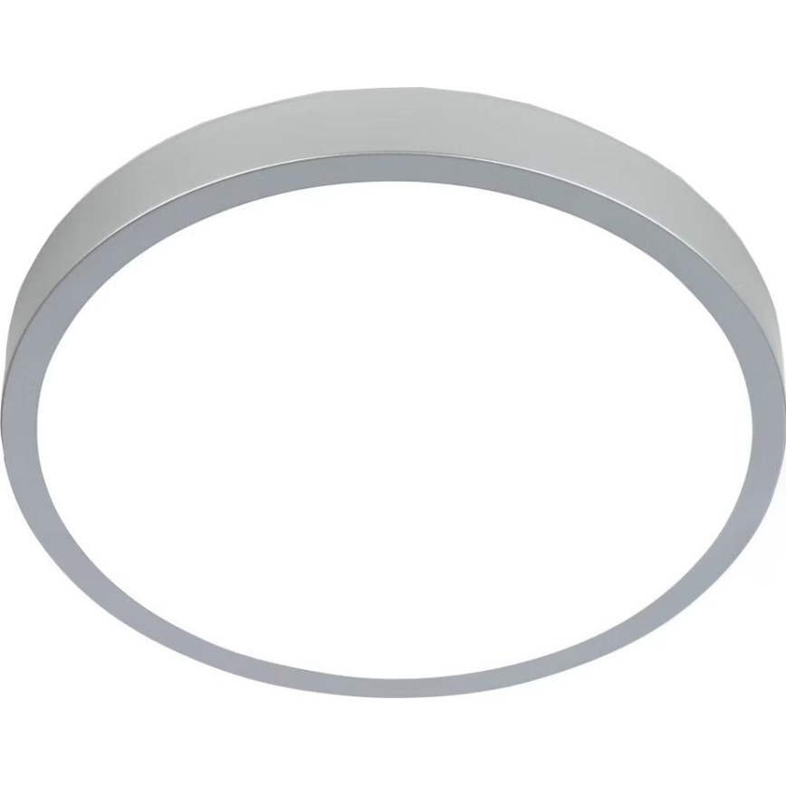 Briloner 3709-014 - Стельовий RGBW-світильник з регулюванням яскравості LED/22W/230V 4000K діаметр 38 см срібний + пульт дистанційного керування