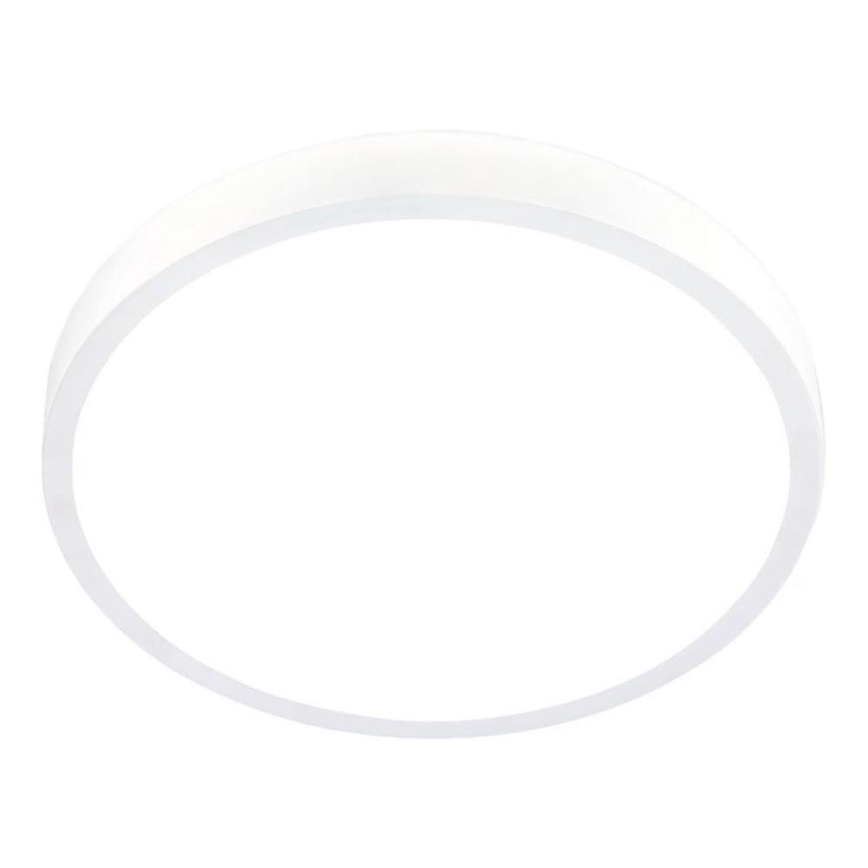 Briloner 3709-016 - Стельовий RGBW-світильник з регулюванням яскравості LED/22W/230V 4000K діаметр 38 см білий + пульт дистанційного керування
