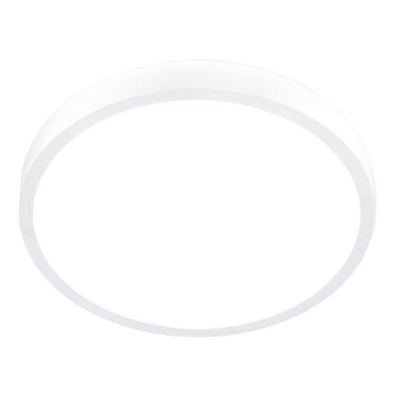 Briloner 3709-016 - Светодиодный потолочный RGBW-светильник с регулированием яркости LED/22W/230V 4000K диаметр 38 см белый + дистанционное управление