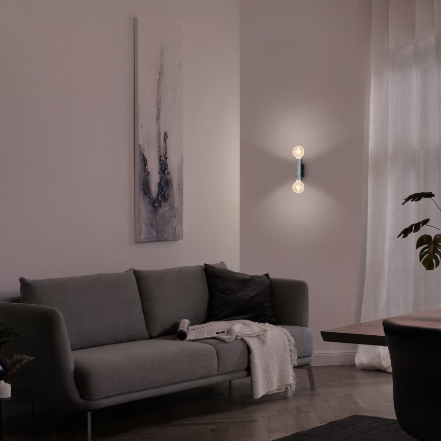 Briloner 3710-024 - Настенный светильник RETRO 2xE27/10W/230V