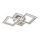 Briloner 3727-019 - Светодиодный потолочный светильник с регулированием яркости FRAME LED/38W/230V