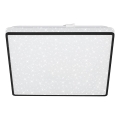 Briloner 3748-415 - LED потолочный светильник STAR SKY LED/15W/230V 27x27 см чёрный