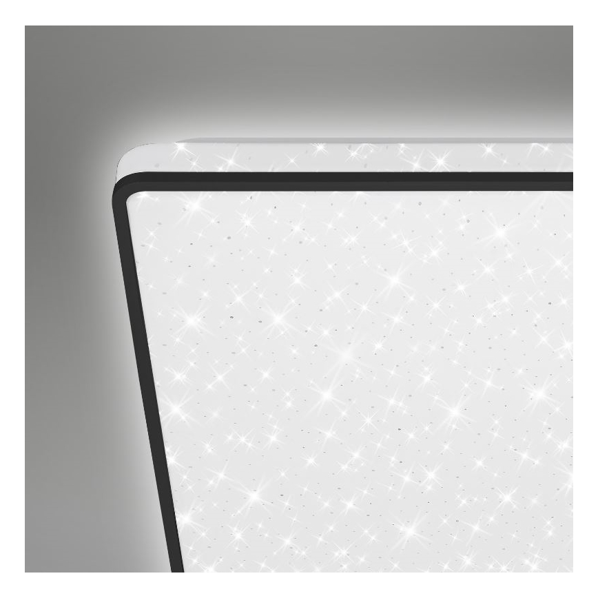 Briloner 3749-415 - Светодиодный потолочный светильник LINO LED/24W/230V черный