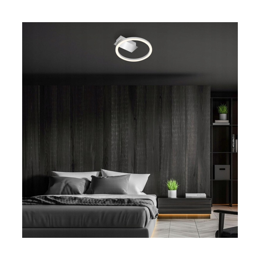 Briloner 3778-014 - LED стельовий світильник FRAME LED/5W/230V Ø 20 см матовий хром