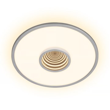 Briloner 3847014 - LED стельовий світильник TORO LED/18W/230V діам. 42 cm матовий хром