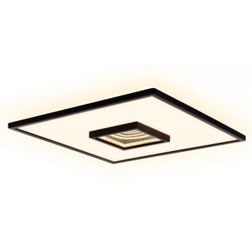 Briloner 3848015 - LED потолочный светильник TORO LED/18W/230V 42x42 cm чёрный