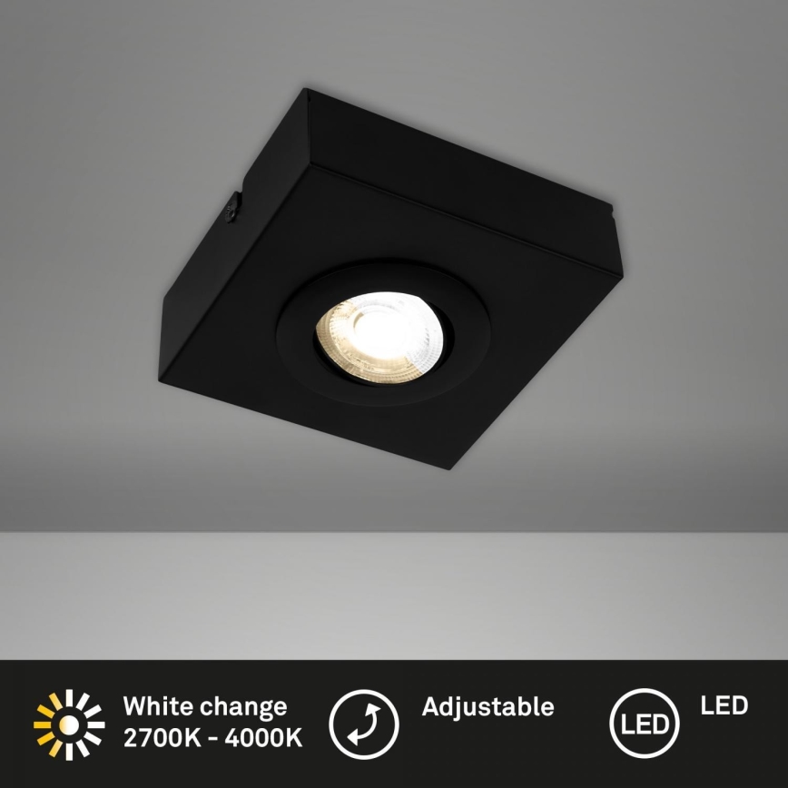 Briloner 3996015 - Светодиодный точечный светильник CTS LED/4W/230V 2700/4000K черный