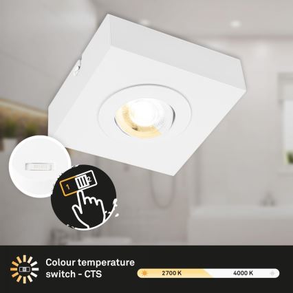Briloner 3996016 - Світлодіодний точковий світильник CTS LED/4W/230V 2700/4000K білий