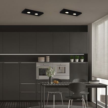 Briloner 3996025 - Світлодіодний точковий світильник CTS 2xLED/4W/230V 2700/4000K чорний