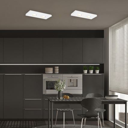 Briloner 3996026 - Світлодіодний точковий світильник CTS 2xLED/4W/230V 2700/4000K білий