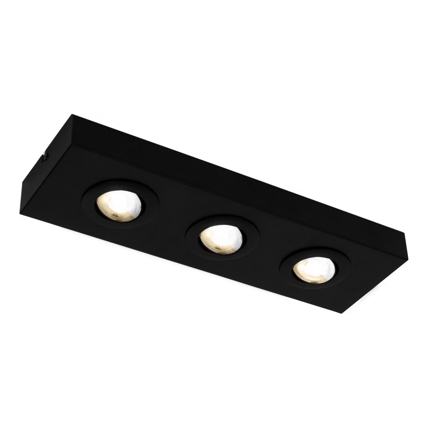 Briloner 3996035 - Світлодіодний точковий світильник CTS 3xLED/4W/230V 2700/4000K чорний