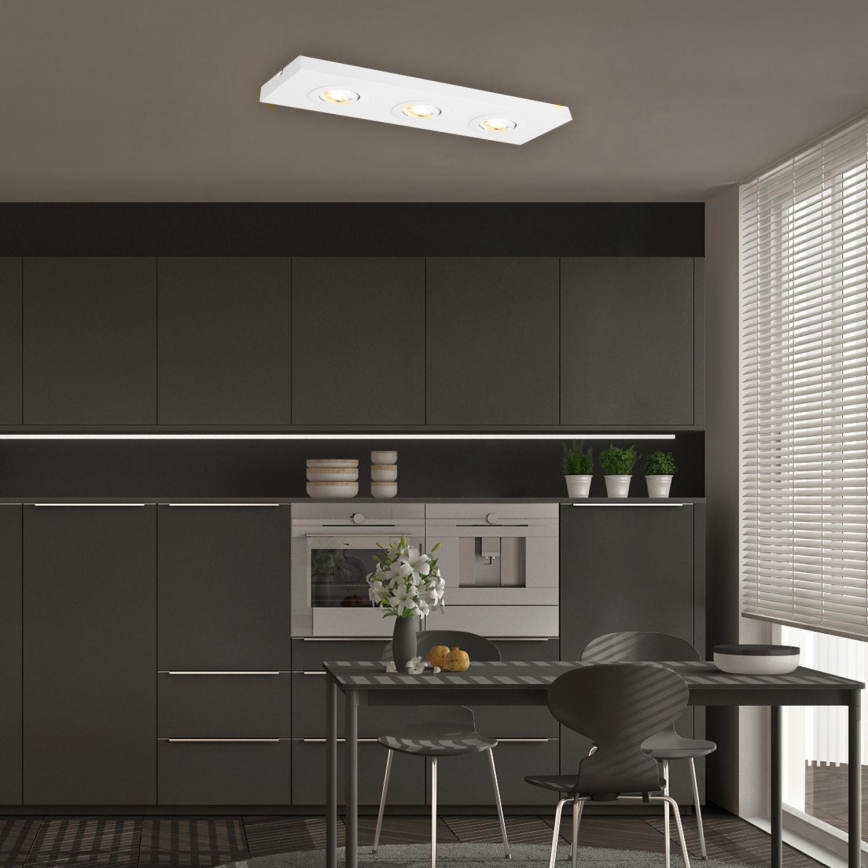 Briloner 3996036 - Світлодіодний точковий світильник CTS 3xLED/4W/230V 2700/4000K білий