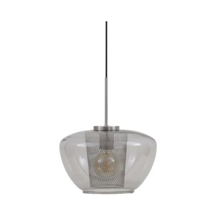 Briloner 4016-014 - Подвесная люстра SEVENTIES 1xE27/40W/230V прозрачный