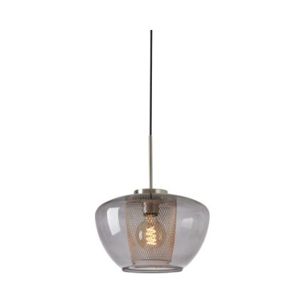 Briloner 4016-014 - Подвесная люстра SEVENTIES 1xE27/40W/230V прозрачный