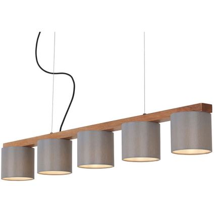 Briloner 4075-054 - Люстра на тросі 5xE14/25W/230V