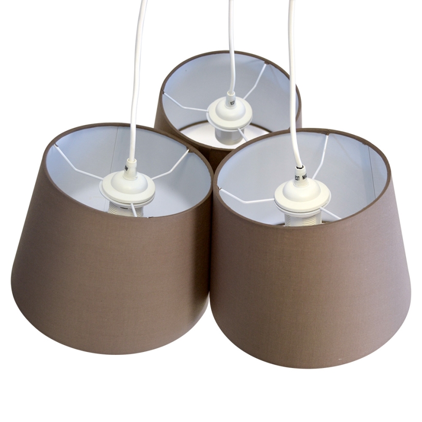 Briloner 4288-031 - Подвесной светильник TELA 3xE27/40W