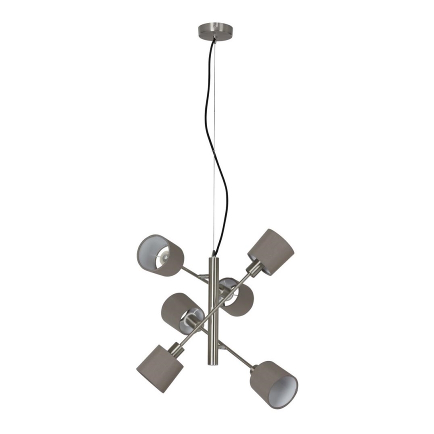 Briloner 4810-062 - Підвісна люстра 6xE14/5,5W/230V