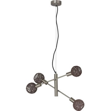 Briloner 4814-042 - Люстра на тросе NATURE 5xE14/5,5W/230V