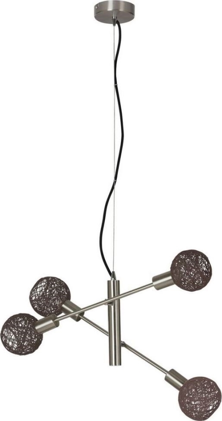 Briloner 4814-042 - Люстра на тросе NATURE 5xE14/5,5W/230V